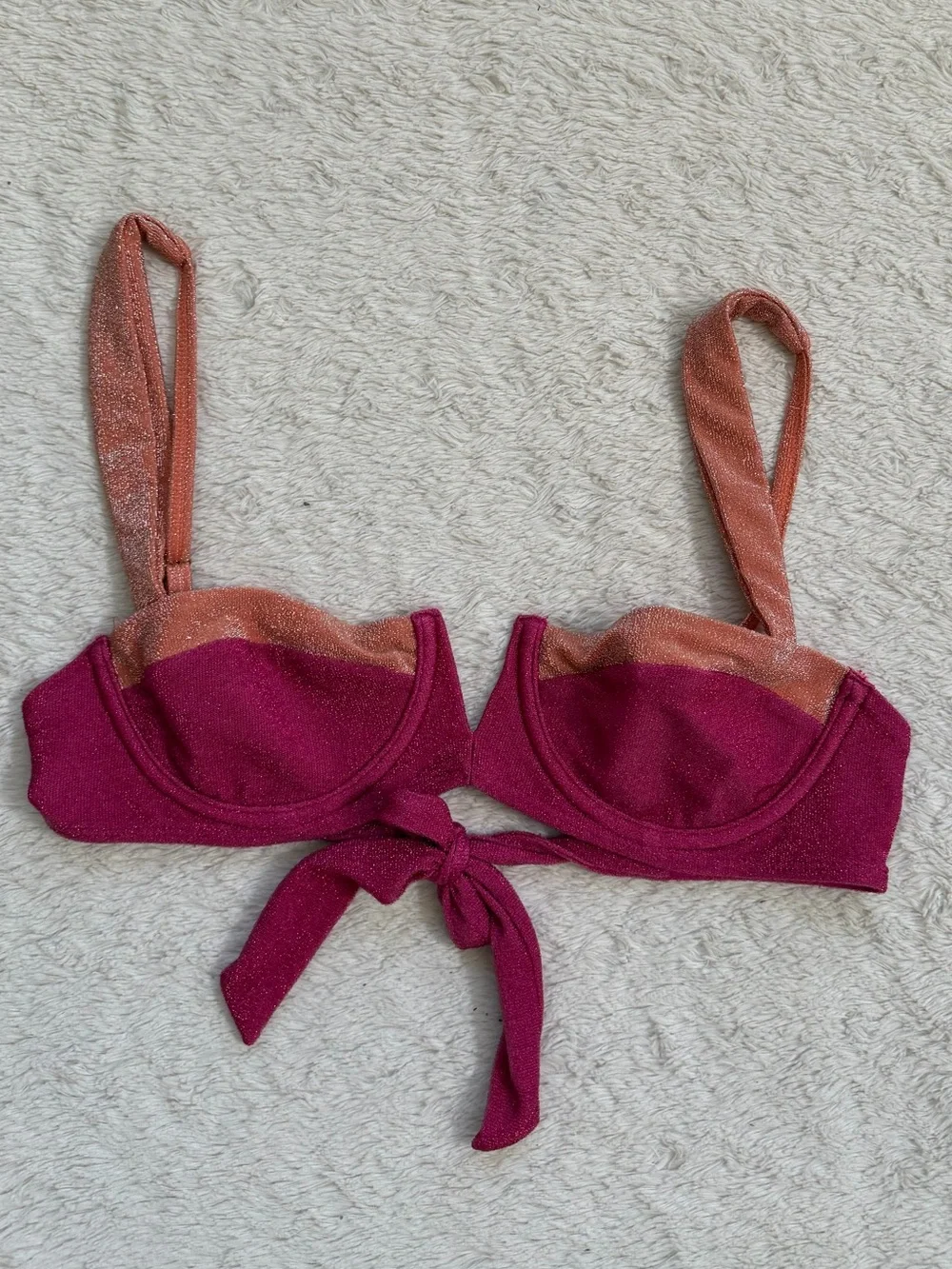 Monday Swimwear Clovelly Shimmer Bikini top